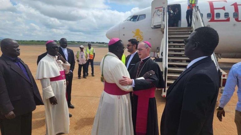 Archbishop Seamus Horgan Arrives in South Sudan