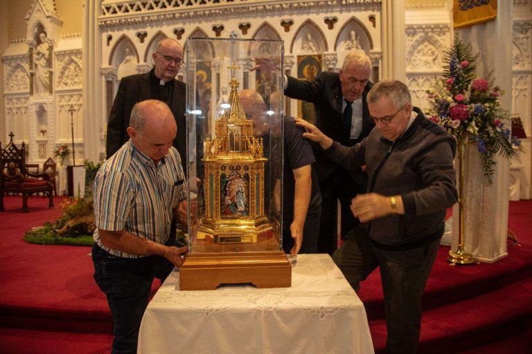 Relics of St Bernadette in Ennis