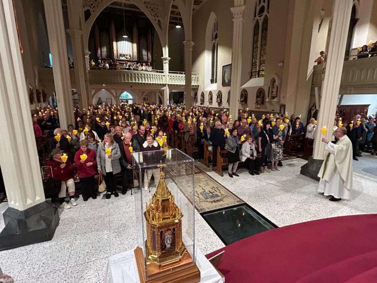 Relics of St Bernadette in Ennis